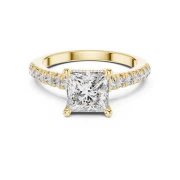 Eternal Sparkle Lab Grown Diamond Engagement Ring