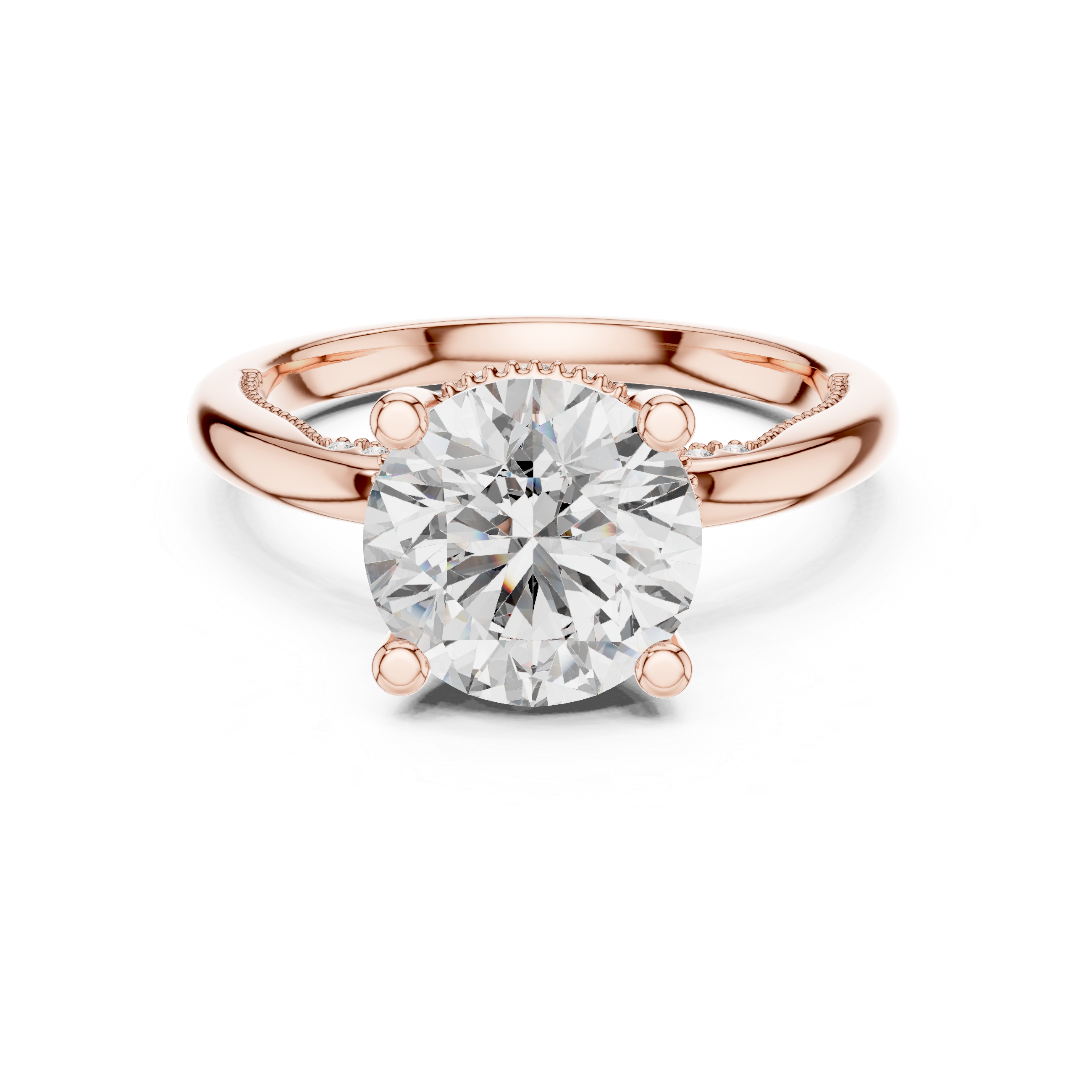 Ocean Wave Lab Grown Diamond Twisted Ring