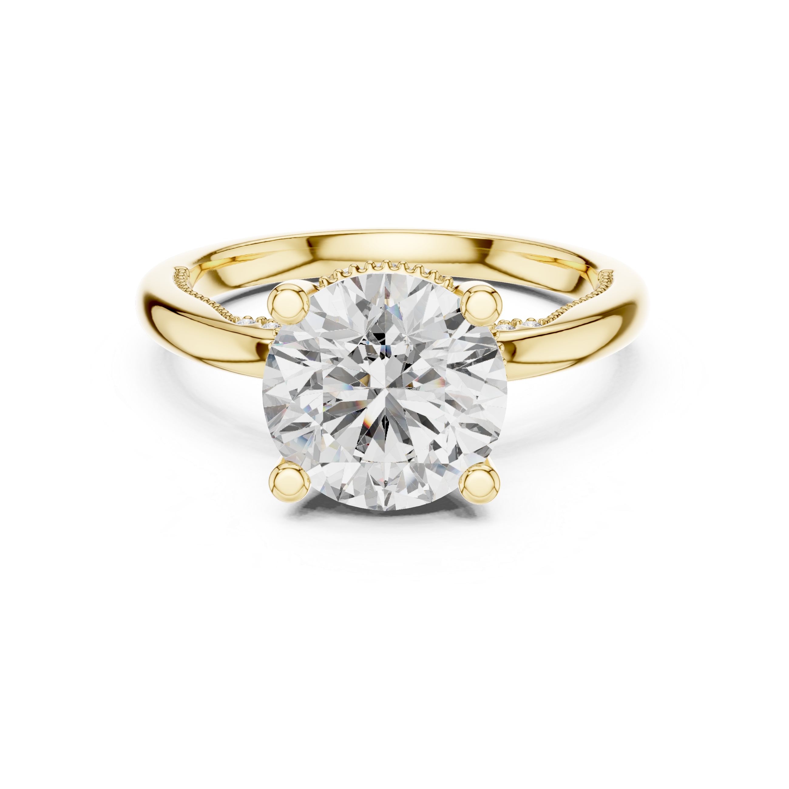 Ocean Wave Lab Grown Diamond Twisted Ring