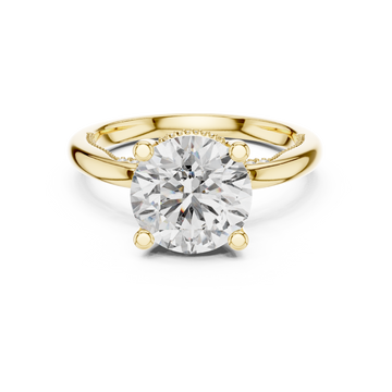 Ocean Wave Lab Grown Diamond Twisted Ring
