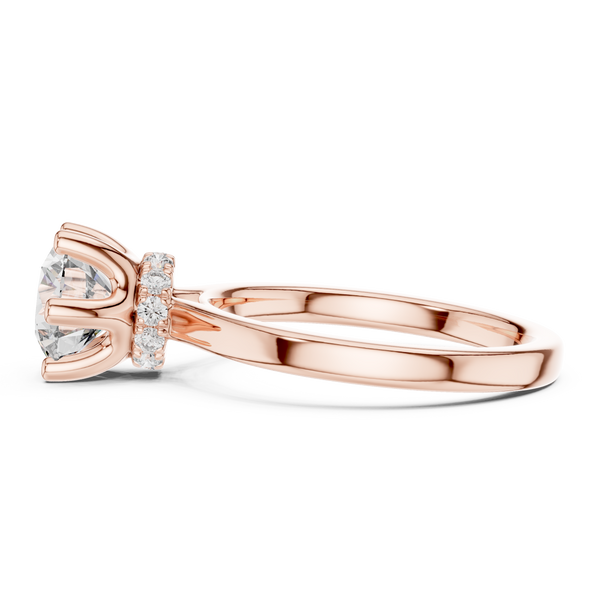 Aurora Gleam Lab Grown Diamond Bypass Ring