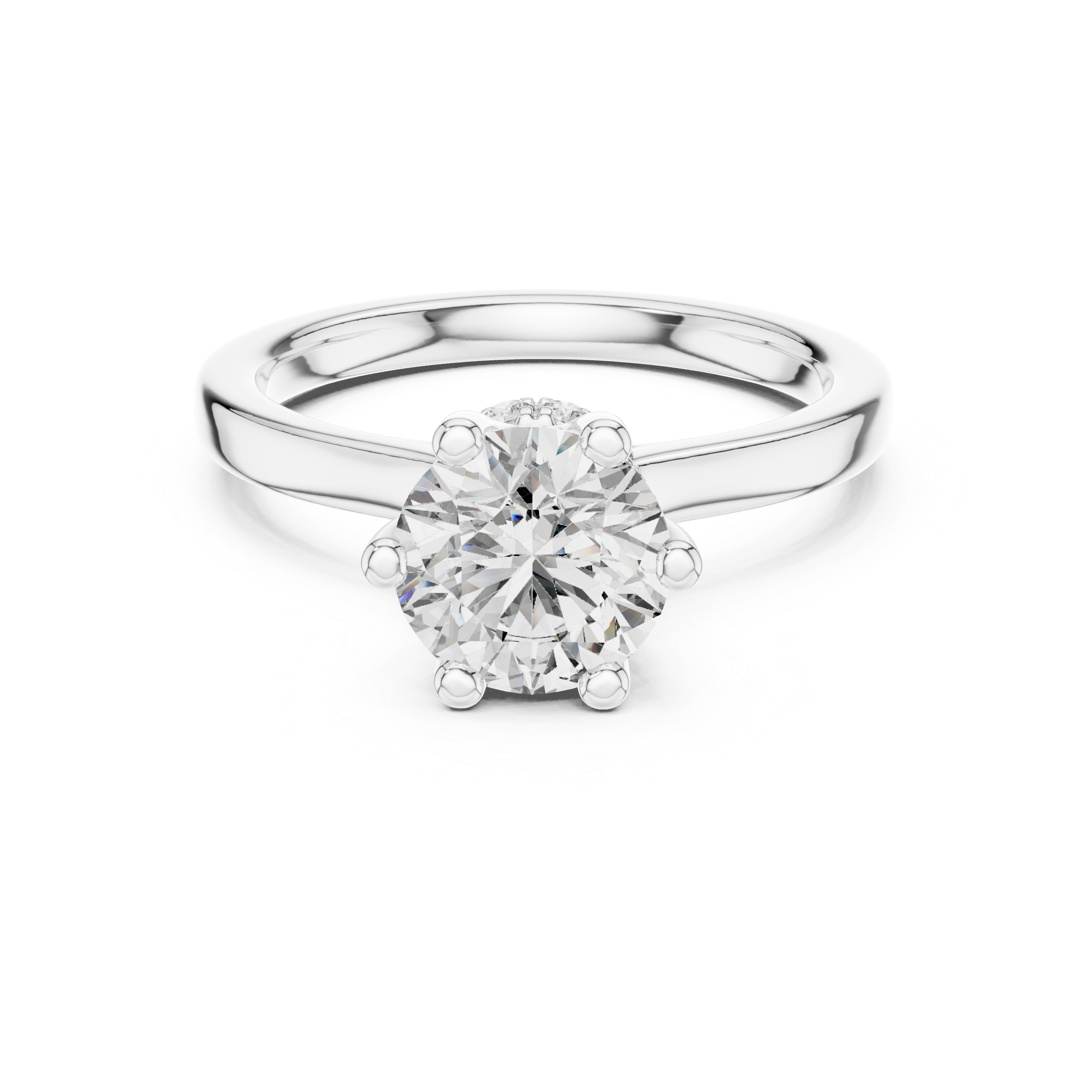 Aurora Gleam Lab Grown Diamond Bypass Ring