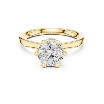 Aurora Gleam Lab Grown Diamond Bypass Ring
