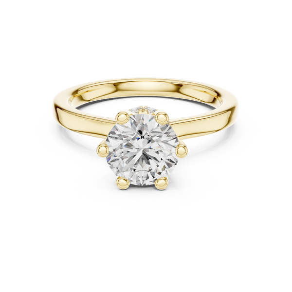Aurora Gleam Lab Grown Diamond Bypass Ring