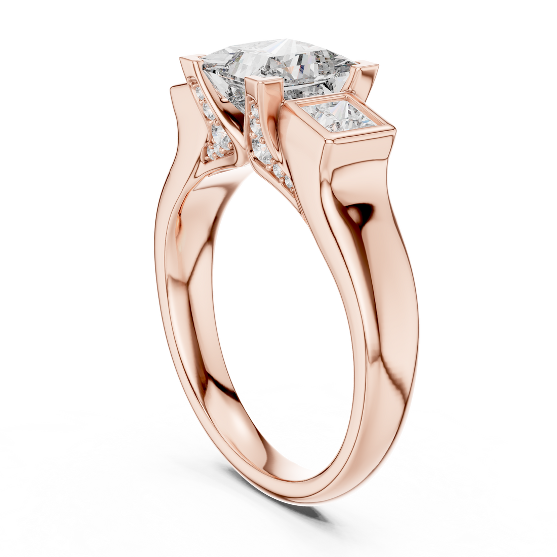 Infinite Loop Lab Grown Diamond Infinity Ring