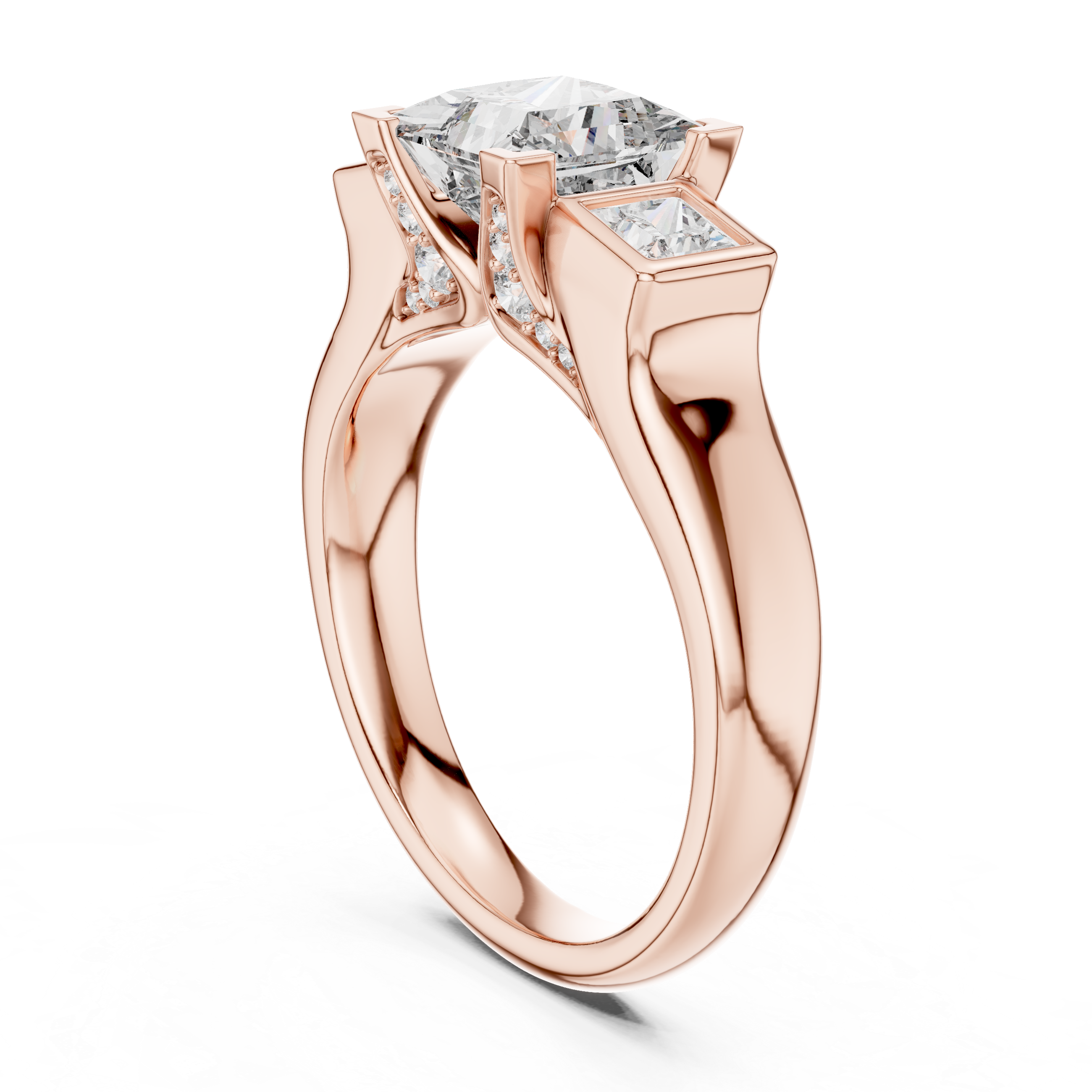 Infinite Loop Lab Grown Diamond Infinity Ring