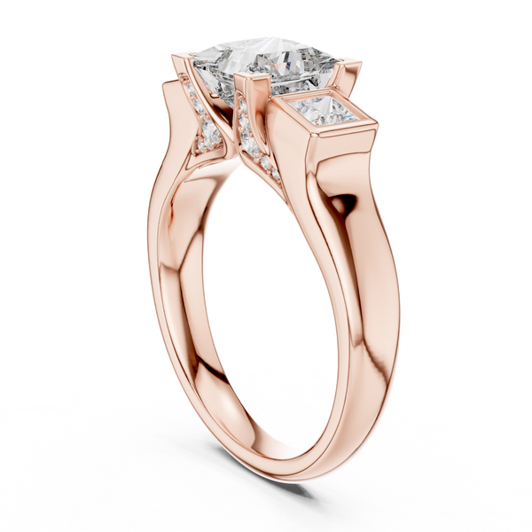 Infinite Loop Lab Grown Diamond Infinity Ring
