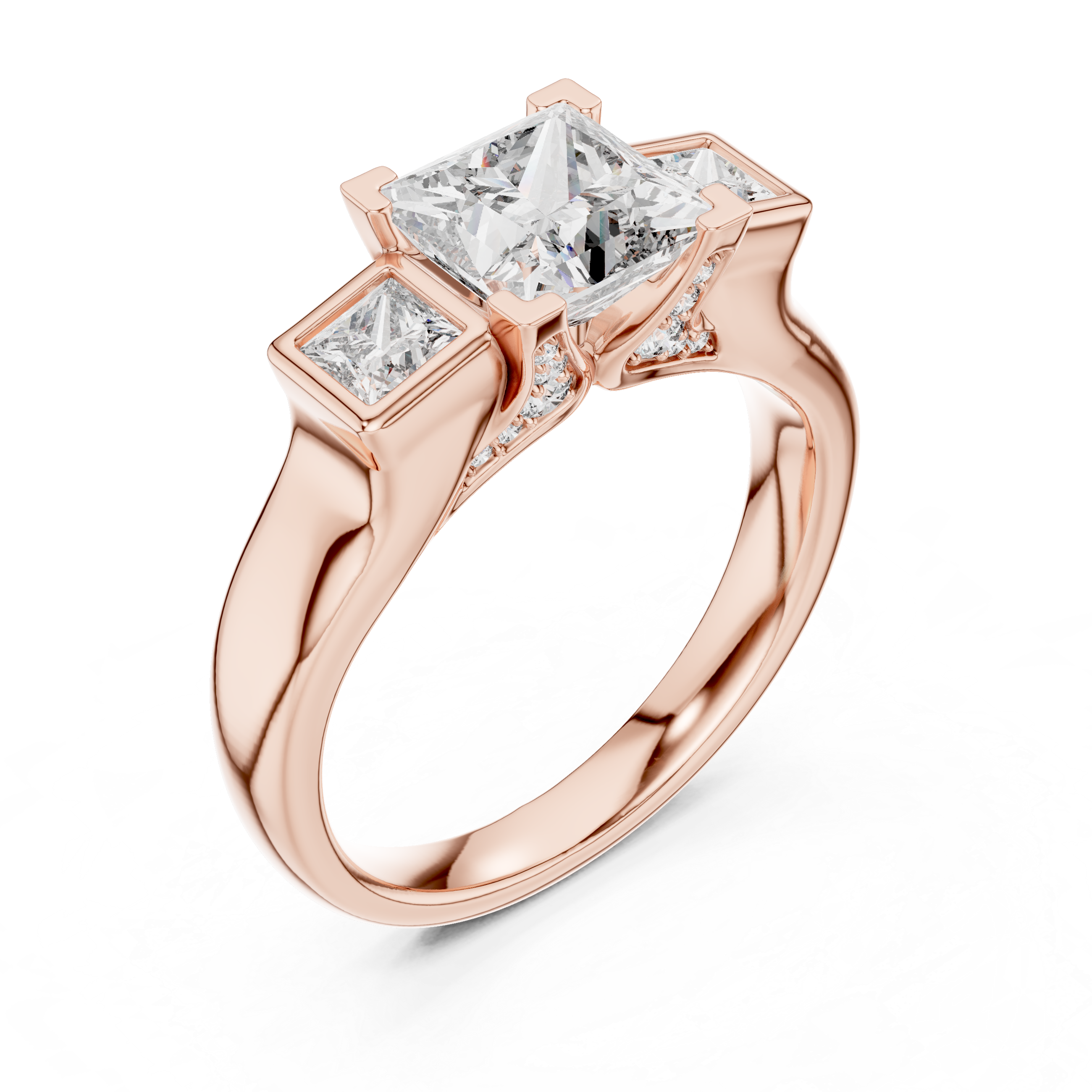 Infinite Loop Lab Grown Diamond Infinity Ring