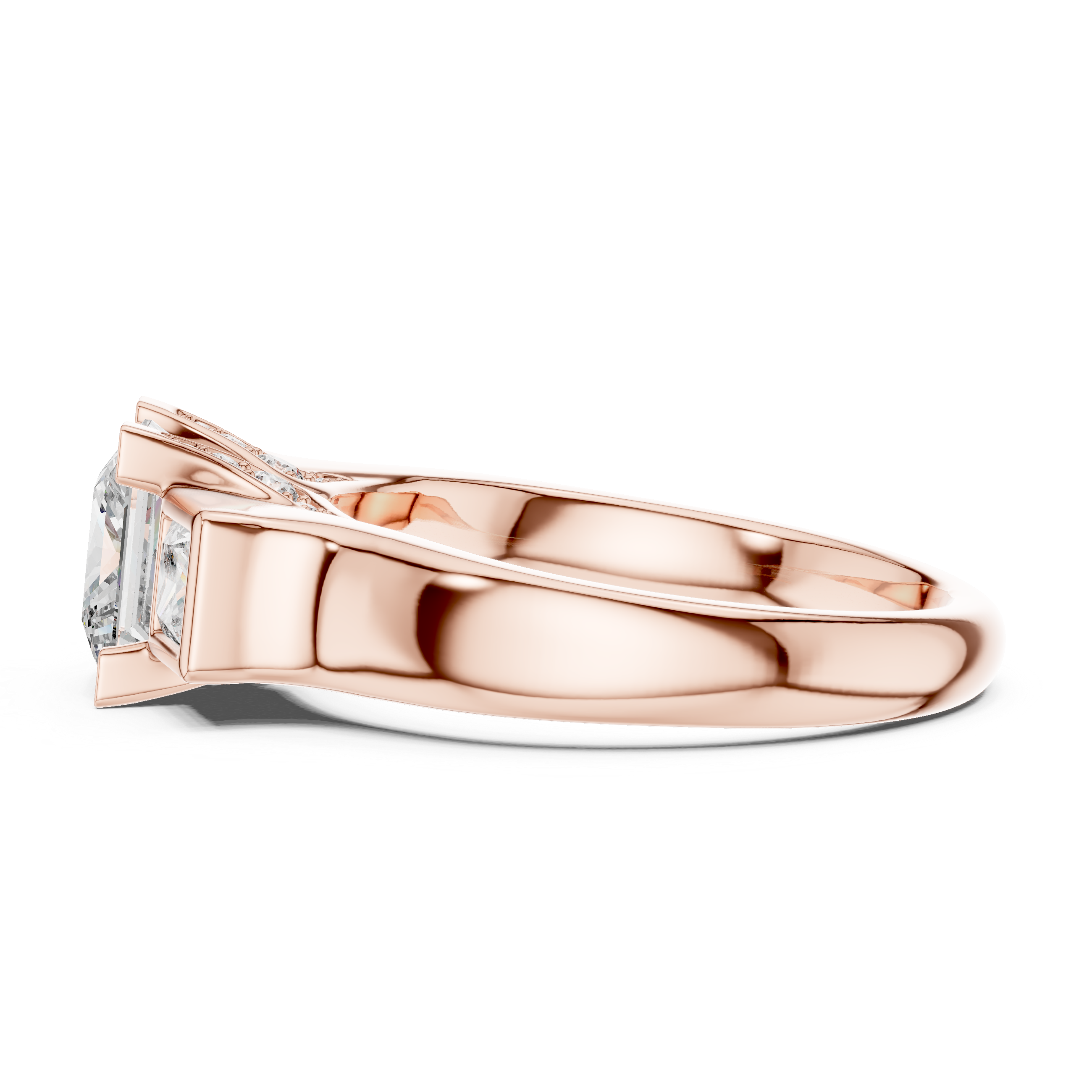 Infinite Loop Lab Grown Diamond Infinity Ring