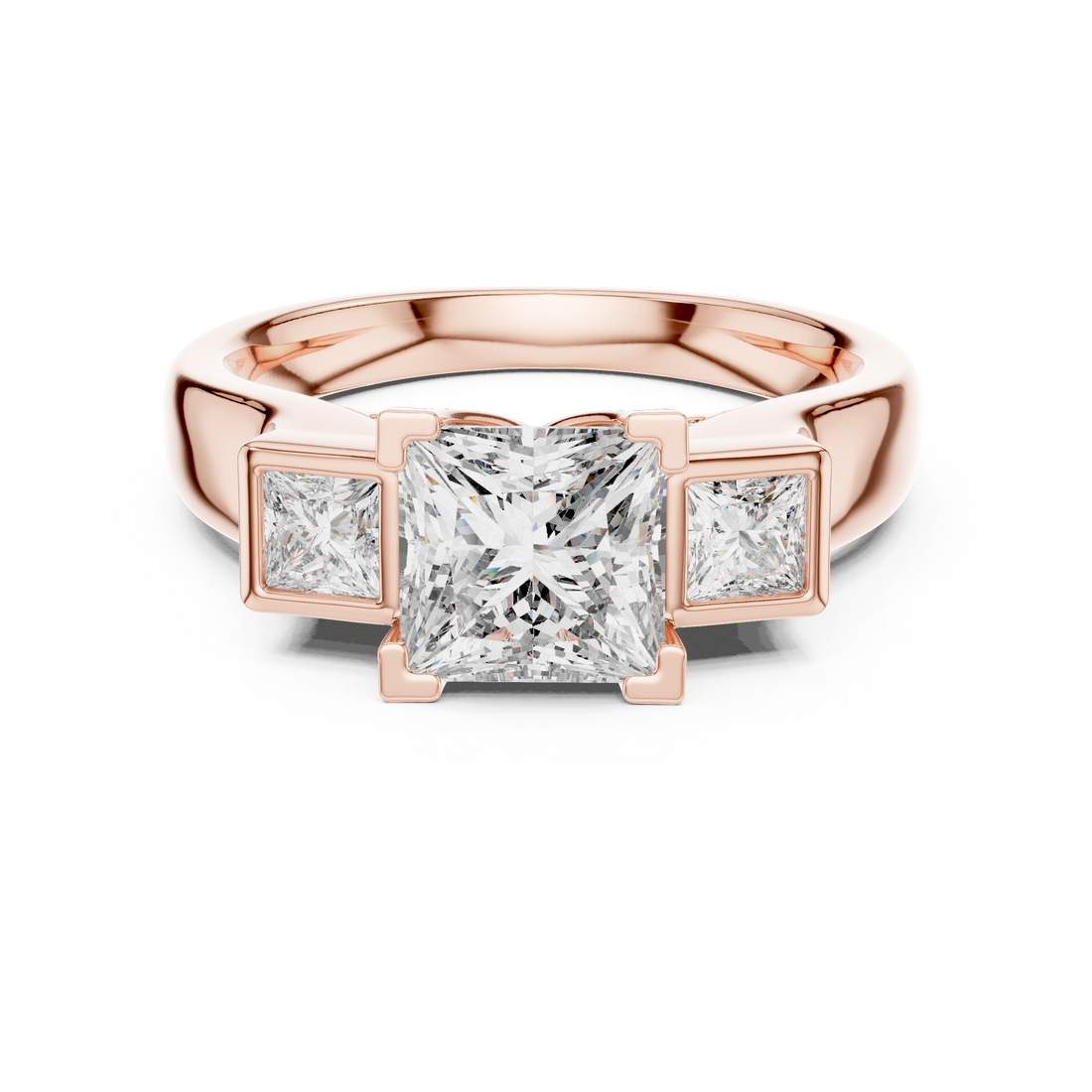 Infinite Loop Lab Grown Diamond Infinity Ring