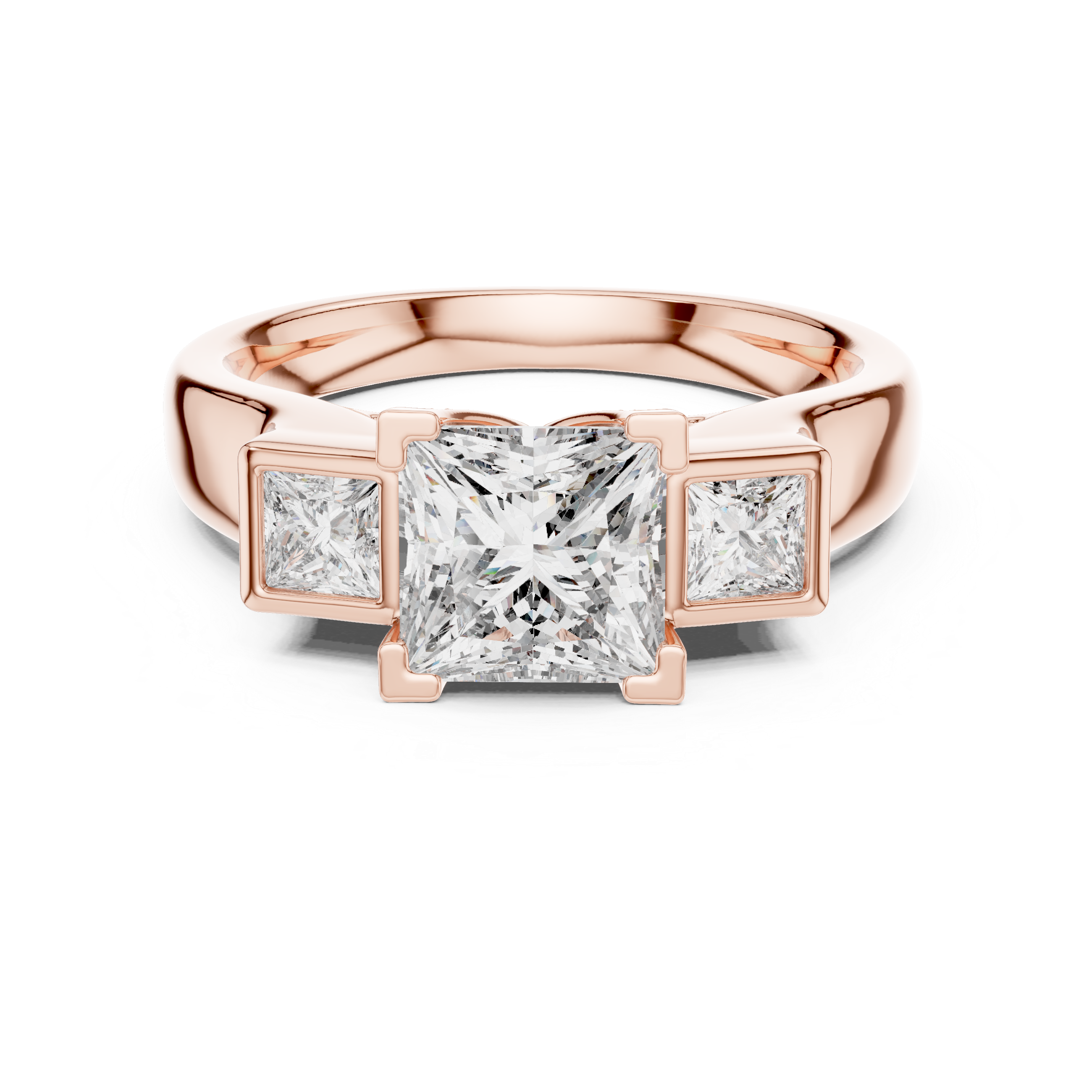Infinite Loop Lab Grown Diamond Infinity Ring