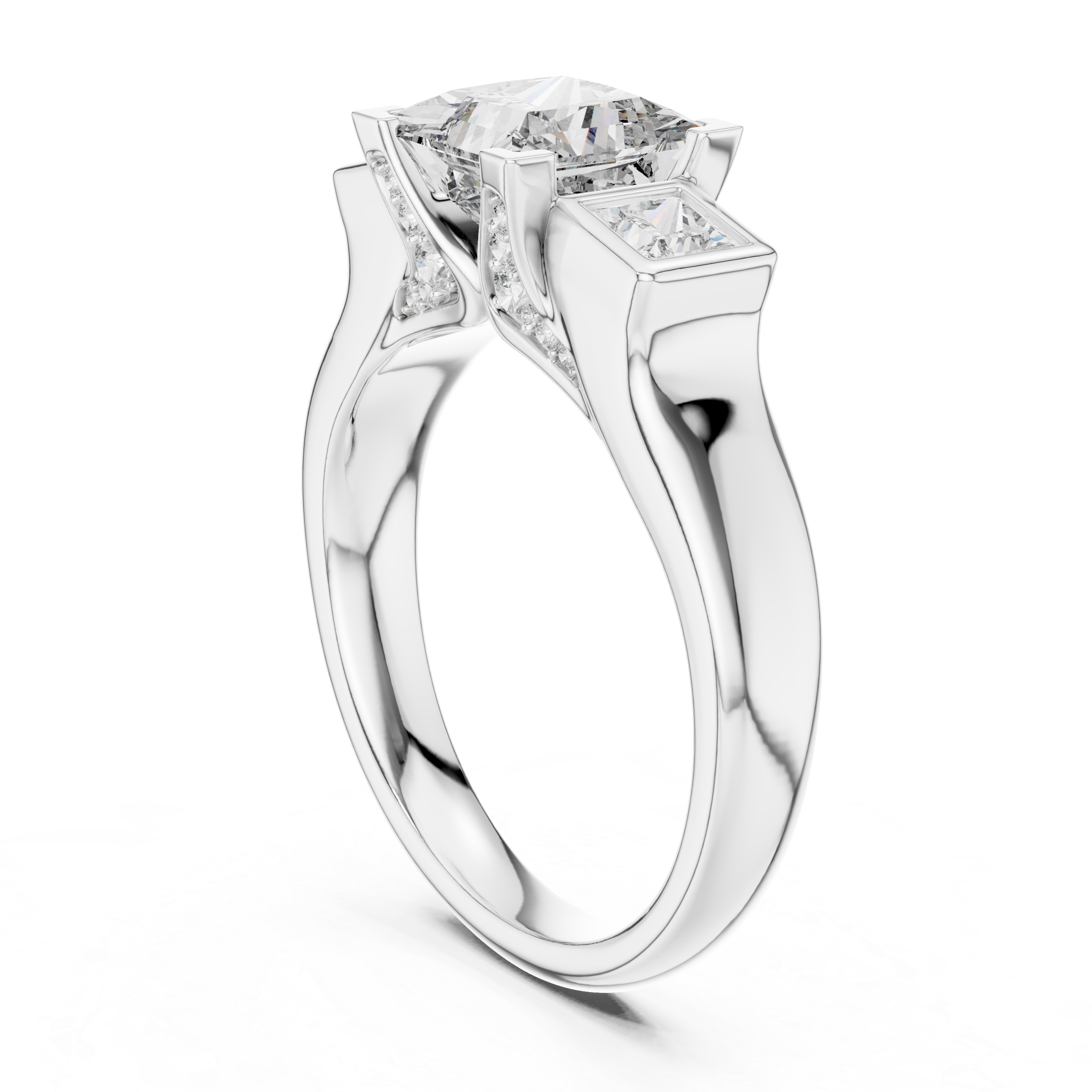 Infinite Loop Lab Grown Diamond Infinity Ring
