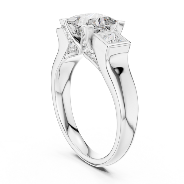 Infinite Loop Lab Grown Diamond Infinity Ring