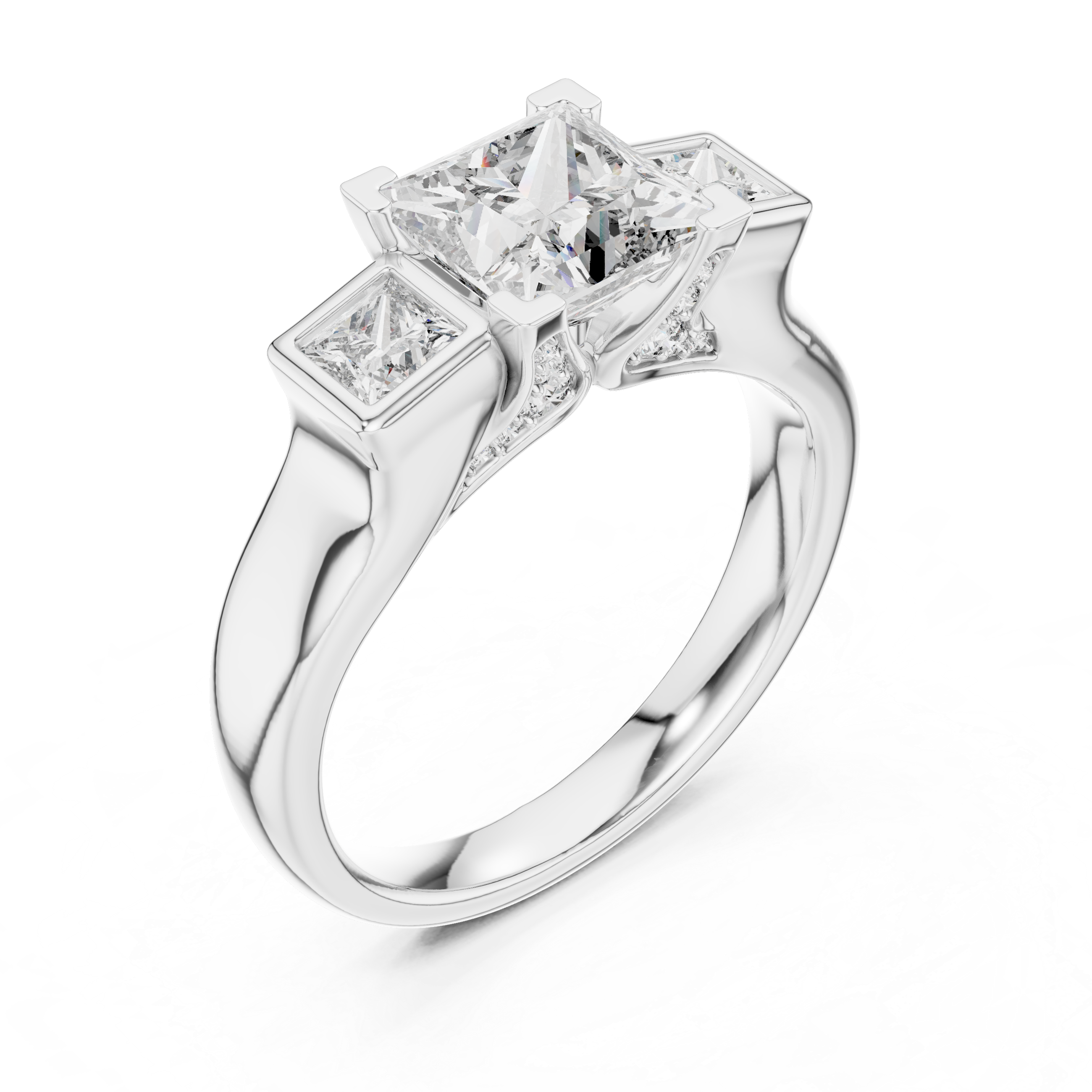 Infinite Loop Lab Grown Diamond Infinity Ring