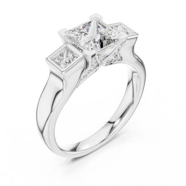 Infinite Loop Lab Grown Diamond Infinity Ring