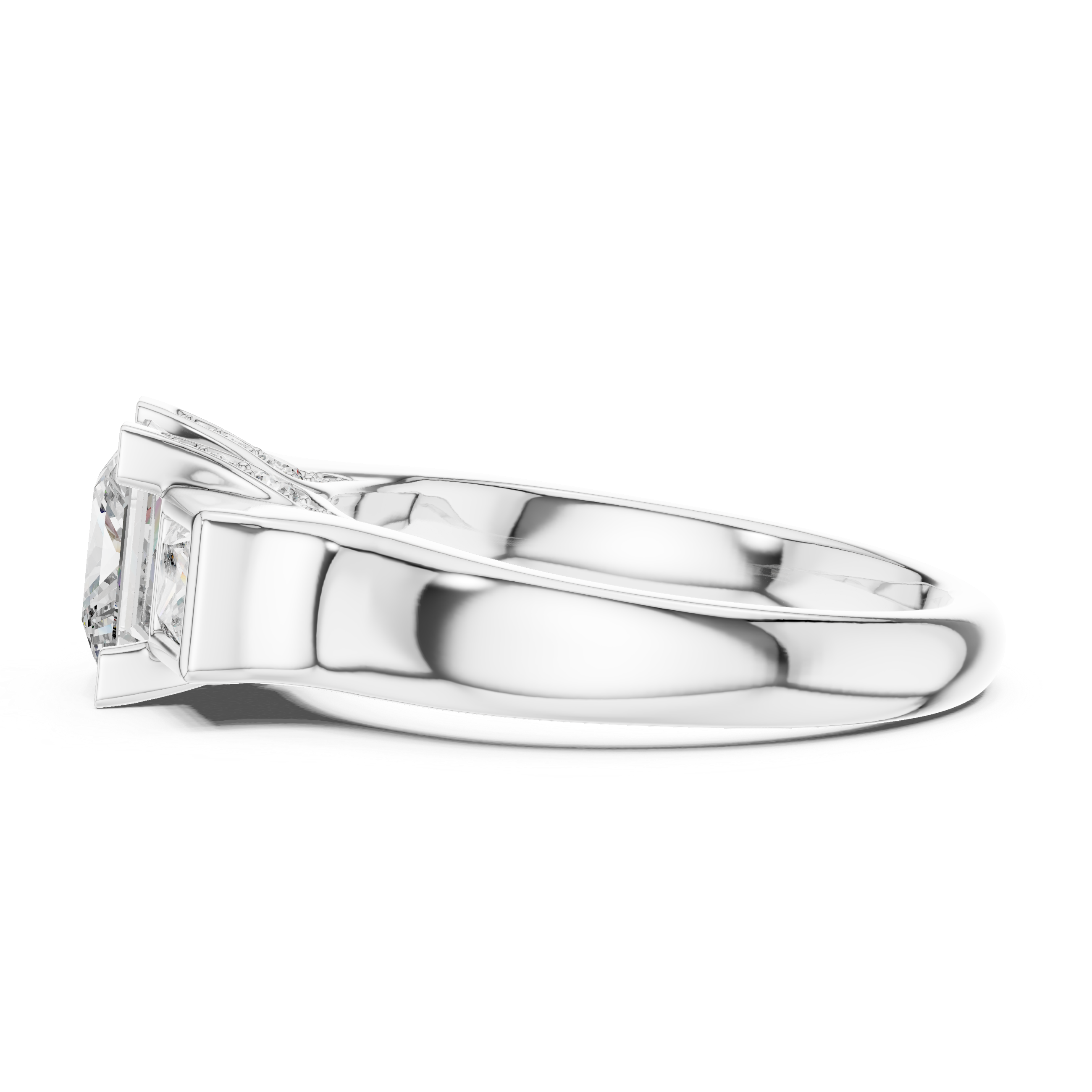 Infinite Loop Lab Grown Diamond Infinity Ring