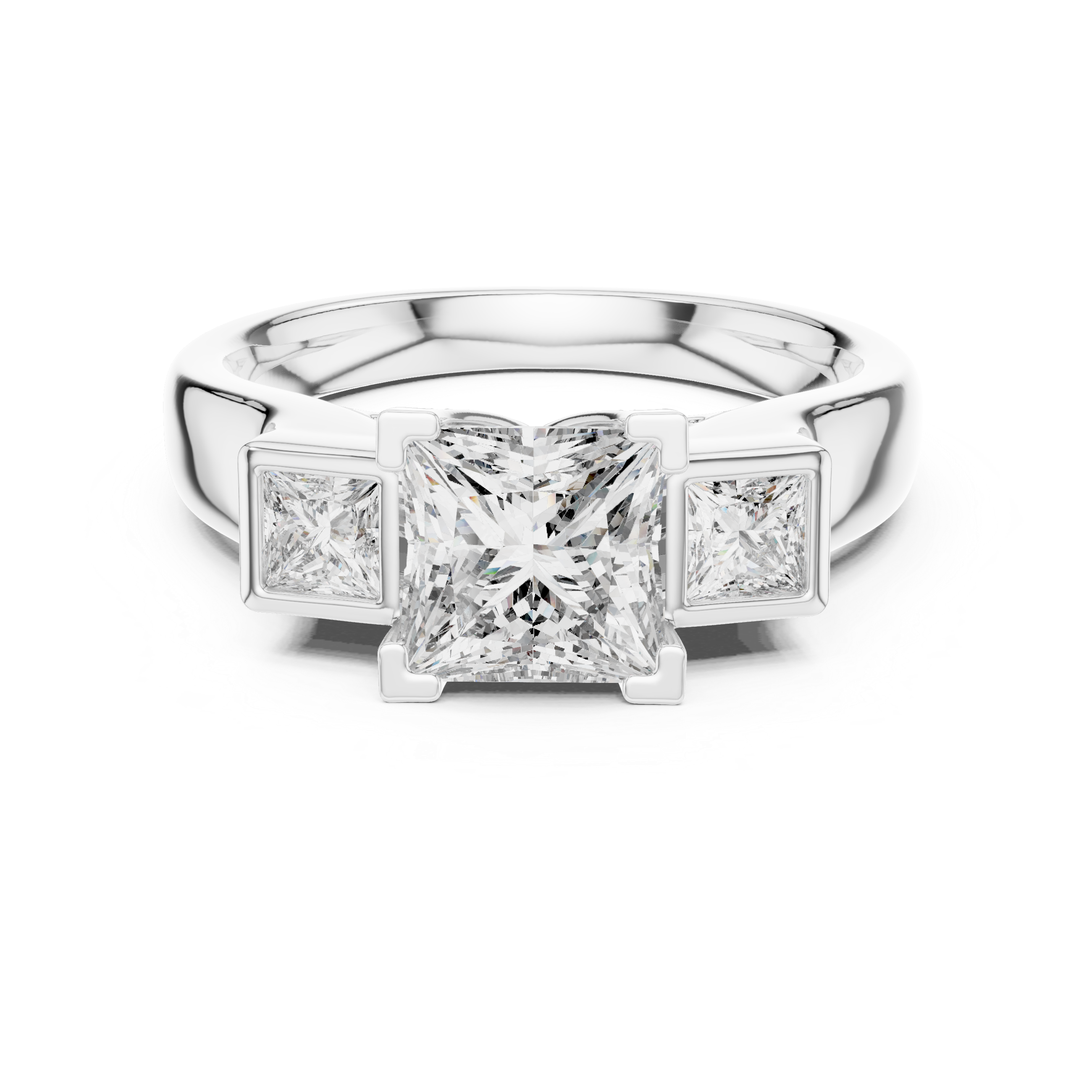 Infinite Loop Lab Grown Diamond Infinity Ring