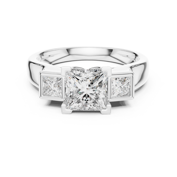 Infinite Loop Lab Grown Diamond Infinity Ring