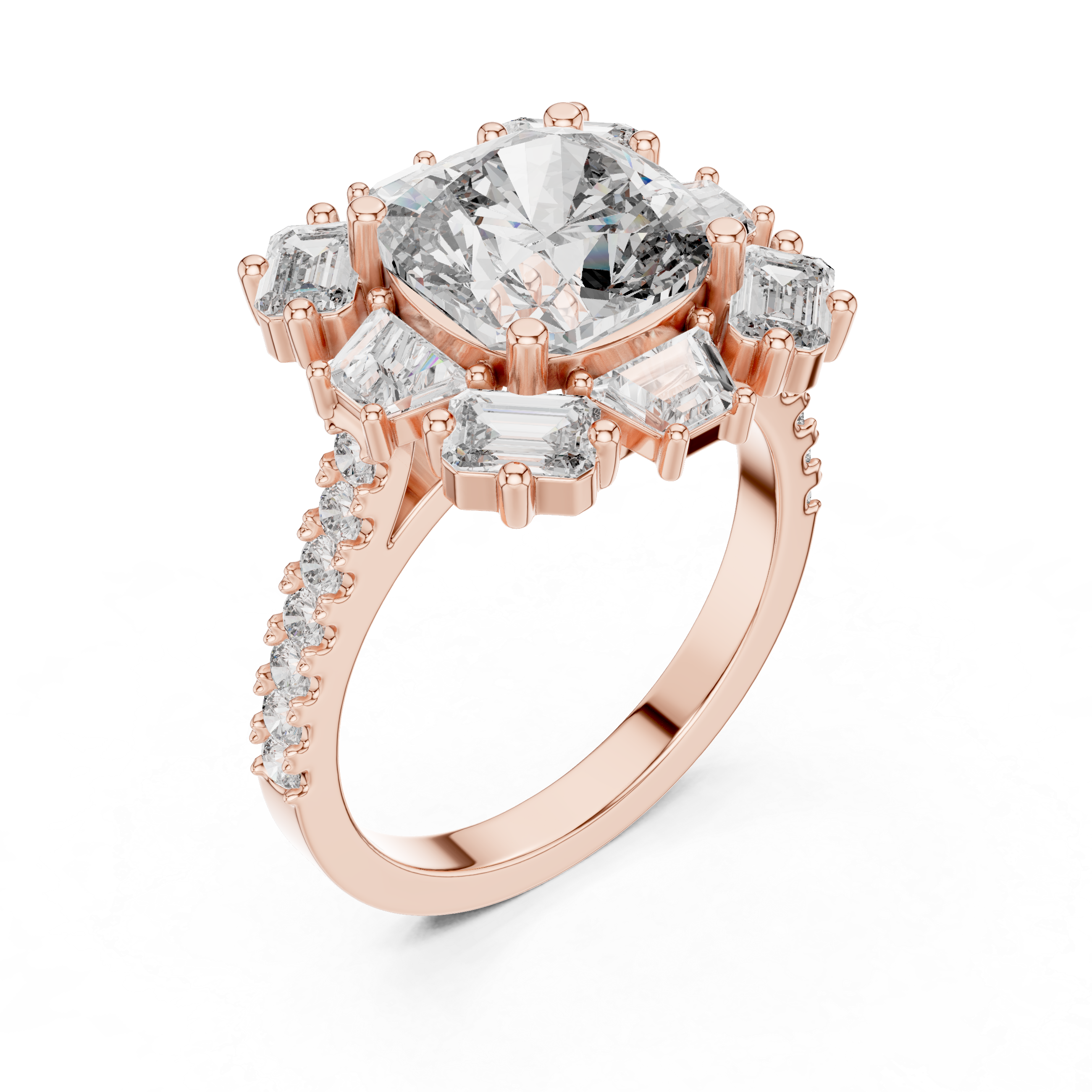 Island Current Lab Grown Diamond Fluid Ring