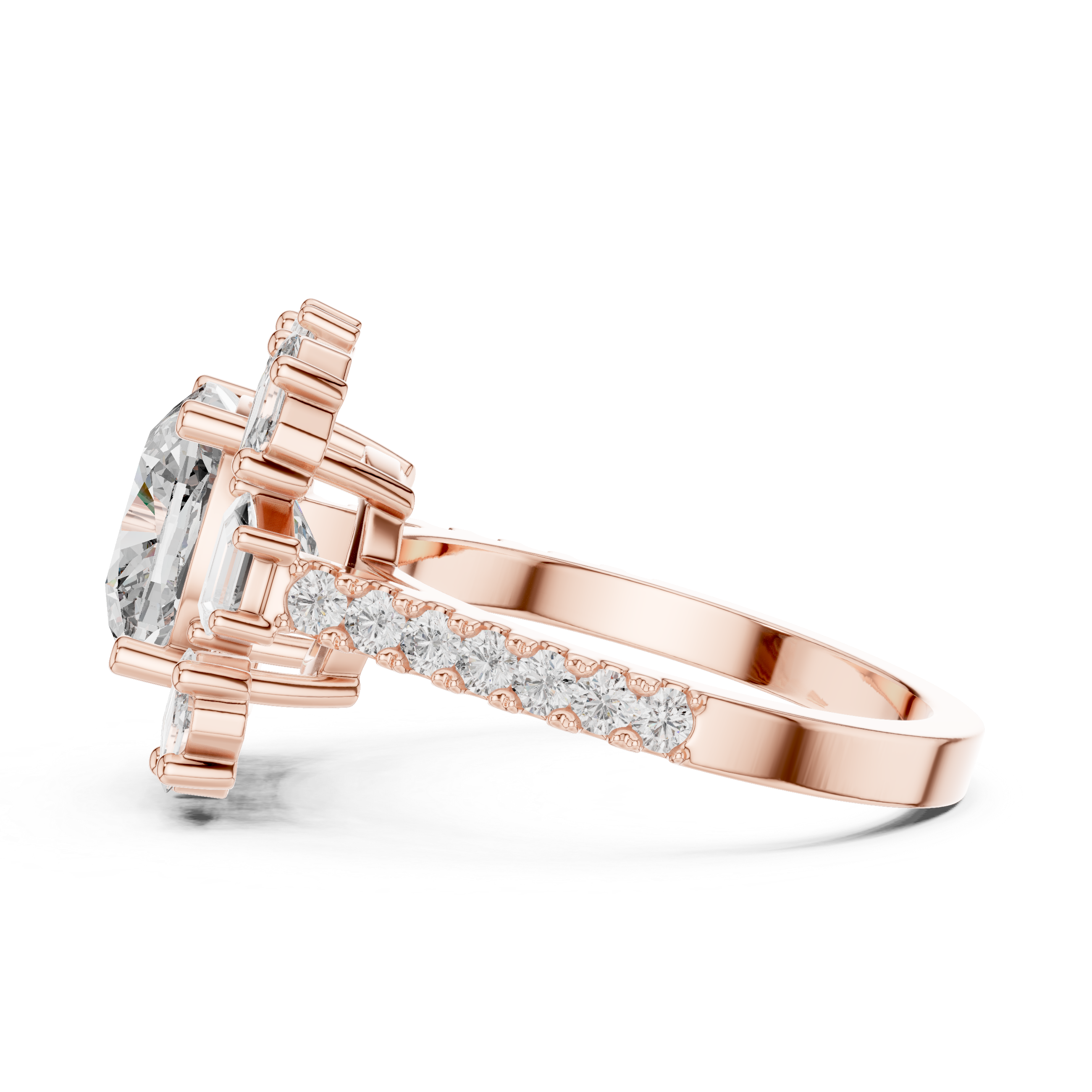 Island Current Lab Grown Diamond Fluid Ring