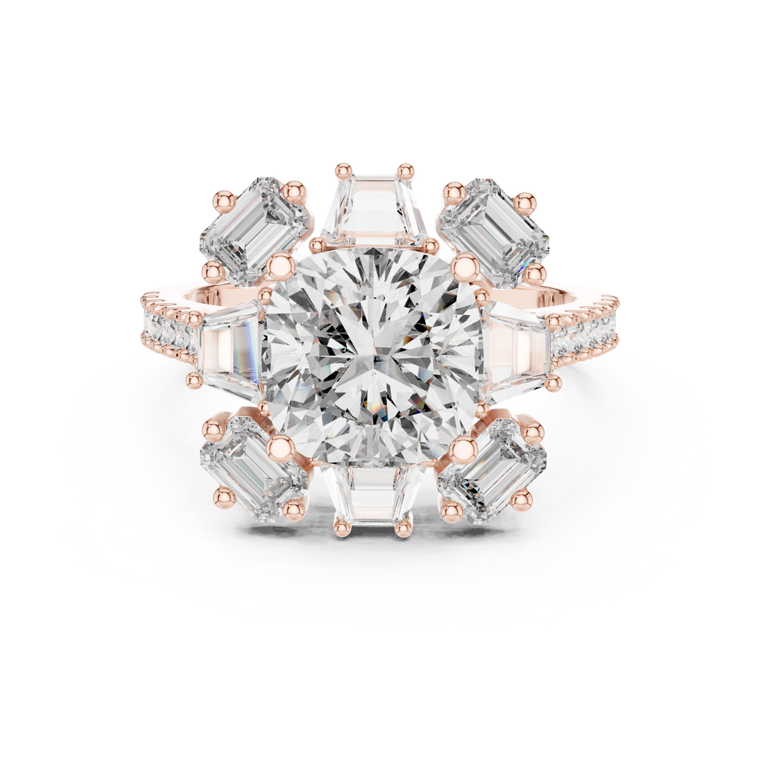 Island Current Lab Grown Diamond Fluid Ring