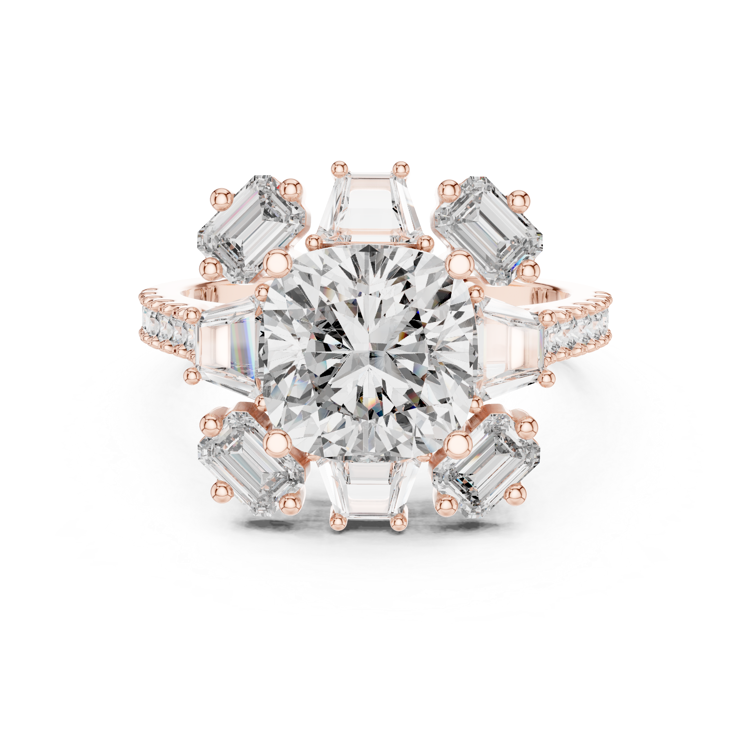 Island Current Lab Grown Diamond Fluid Ring