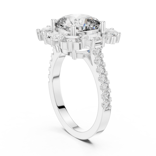 Island Current Lab Grown Diamond Fluid Ring