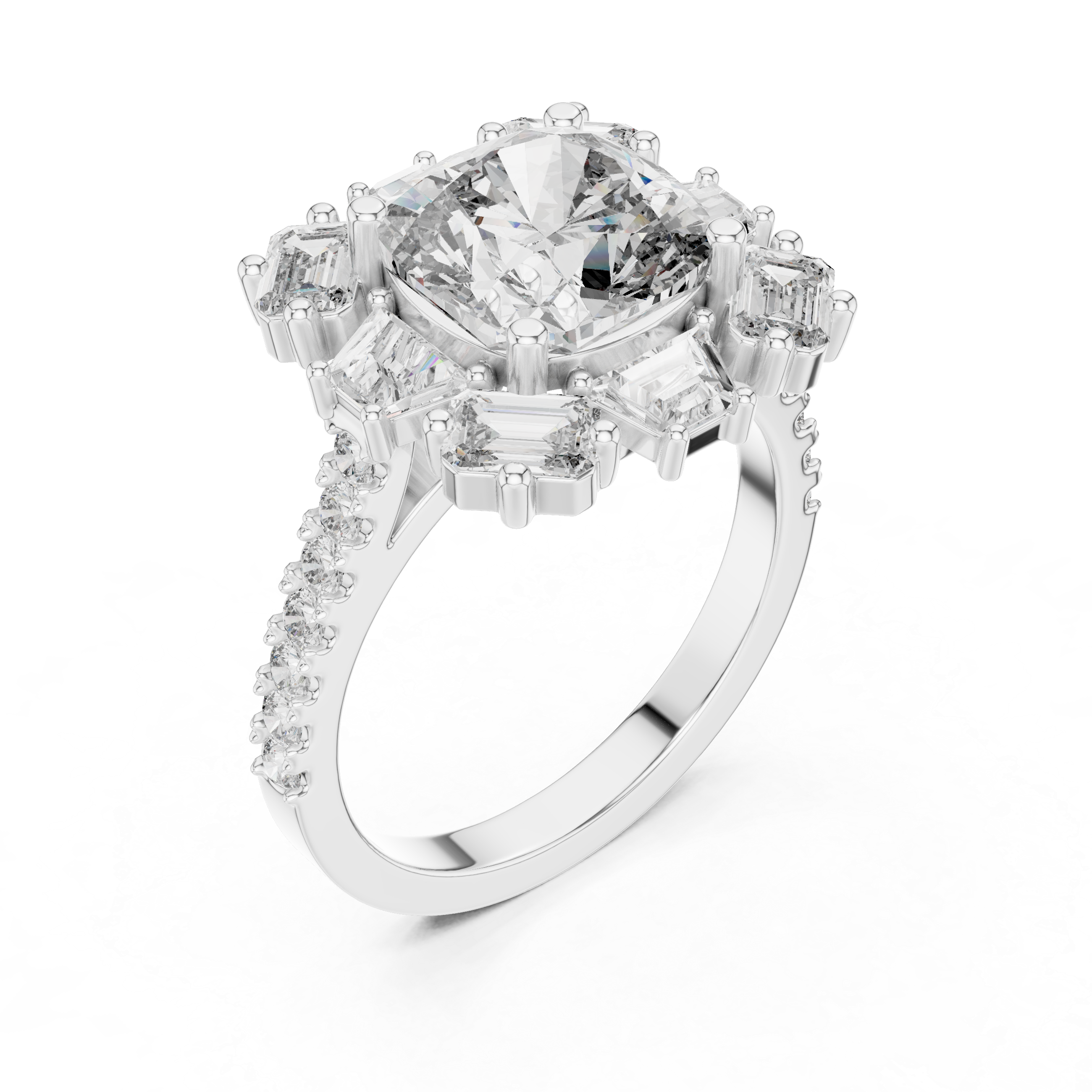 Island Current Lab Grown Diamond Fluid Ring