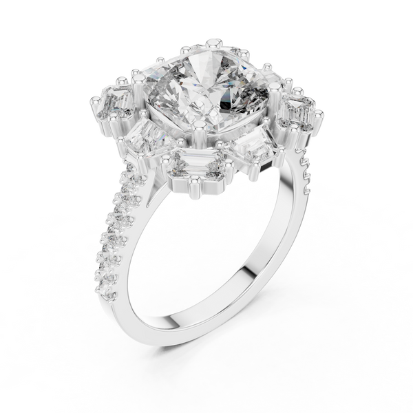 Island Current Lab Grown Diamond Fluid Ring
