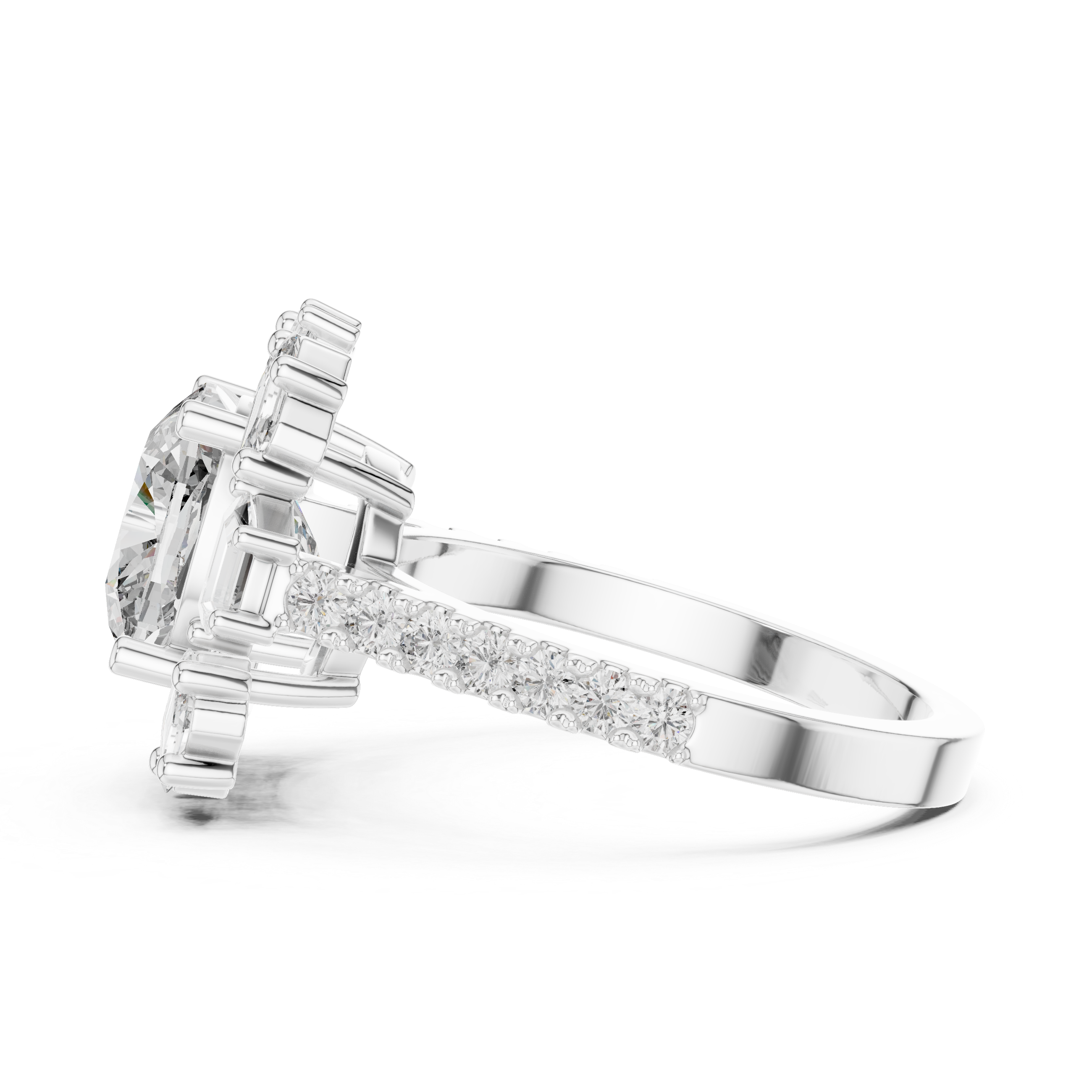 Island Current Lab Grown Diamond Fluid Ring