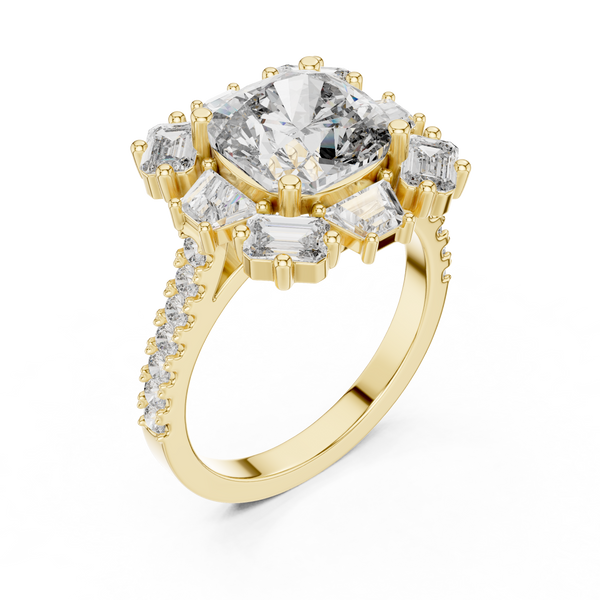 Island Current Lab Grown Diamond Fluid Ring