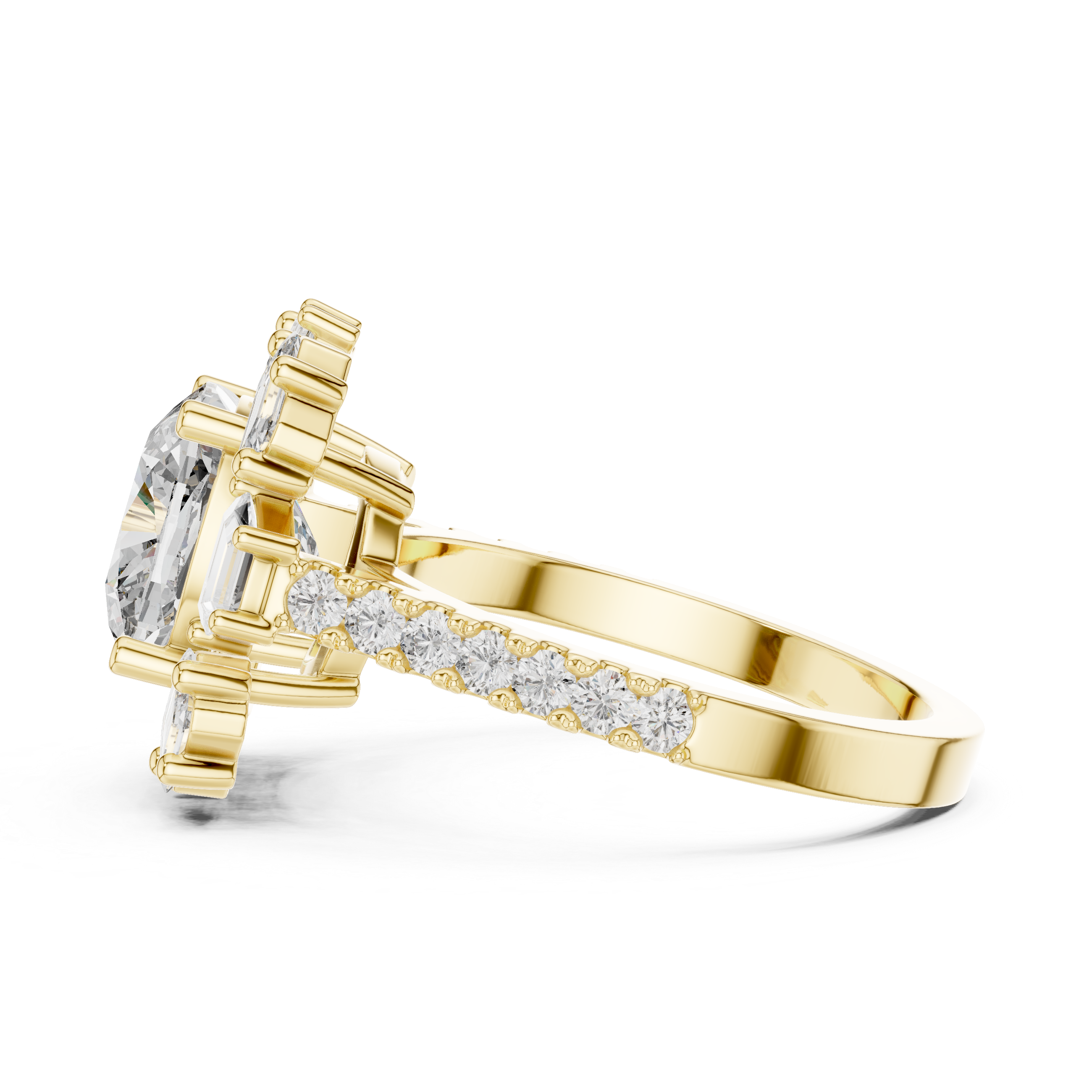 Island Current Lab Grown Diamond Fluid Ring
