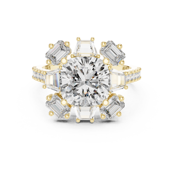 Island Current Lab Grown Diamond Fluid Ring