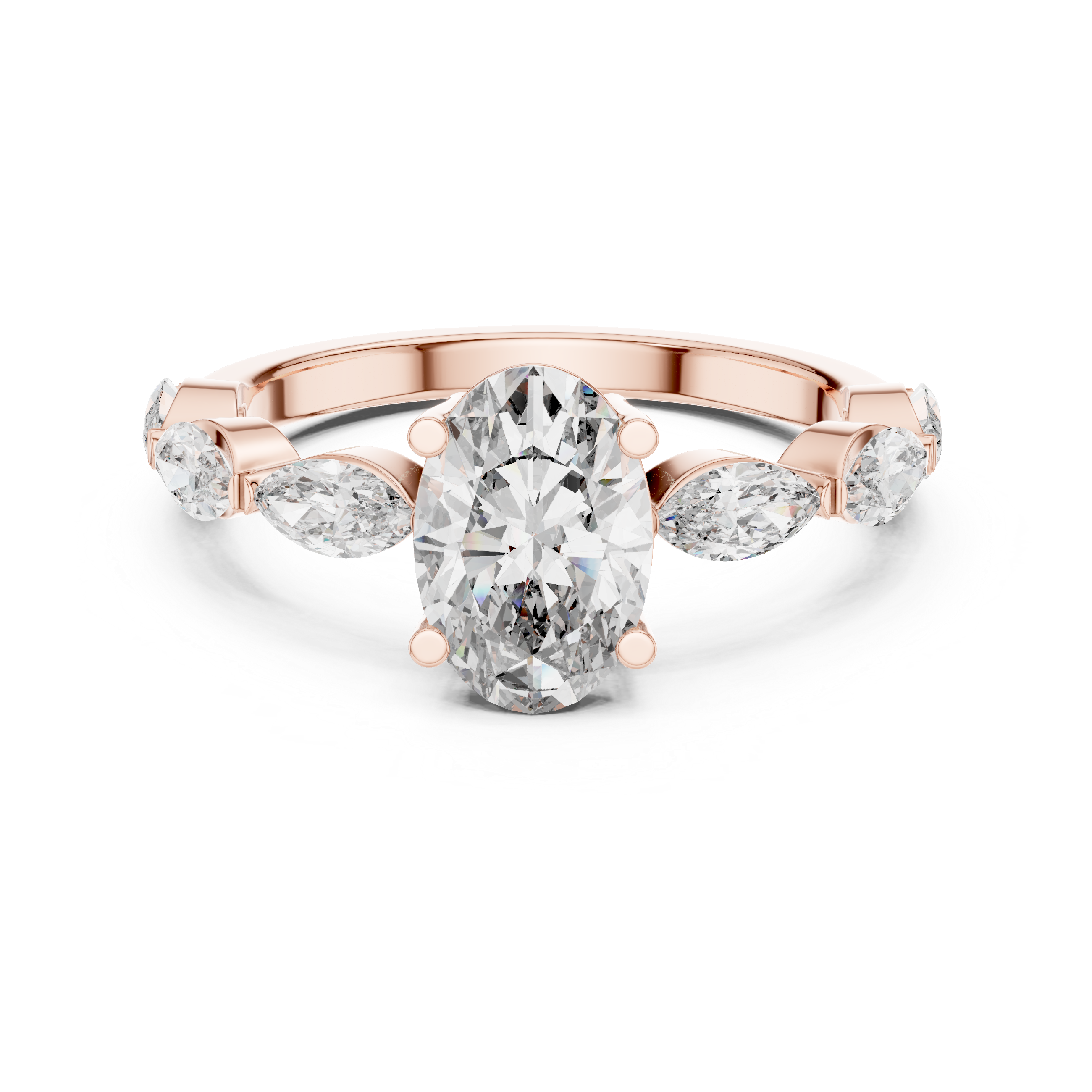 Mystic Knot Lab Grown Diamond Celtic Ring