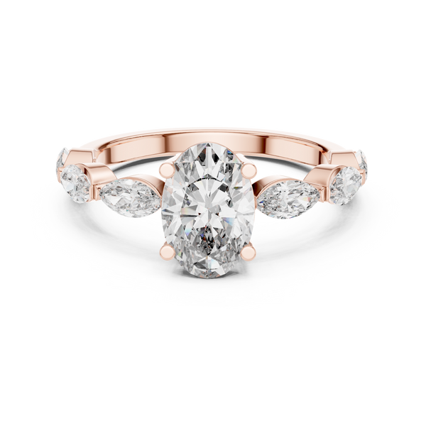 Mystic Knot Lab Grown Diamond Celtic Ring