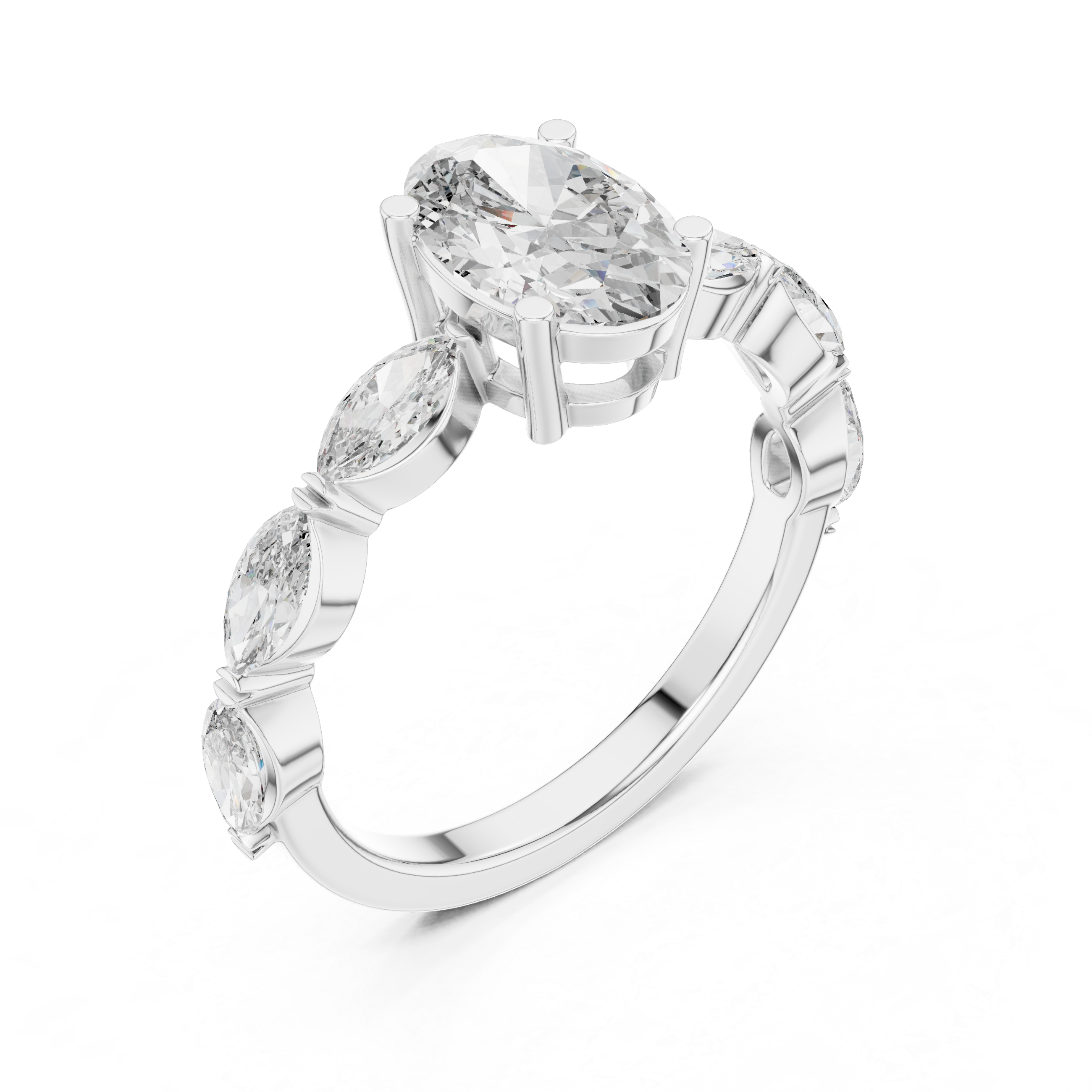 Mystic Knot Lab Grown Diamond Celtic Ring
