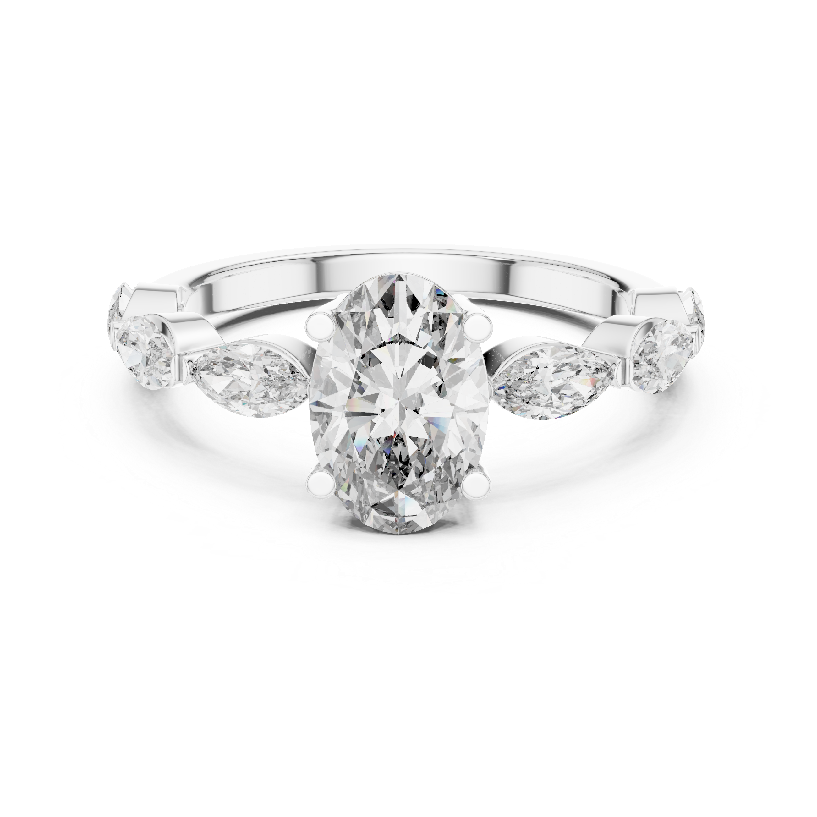 Mystic Knot Lab Grown Diamond Celtic Ring
