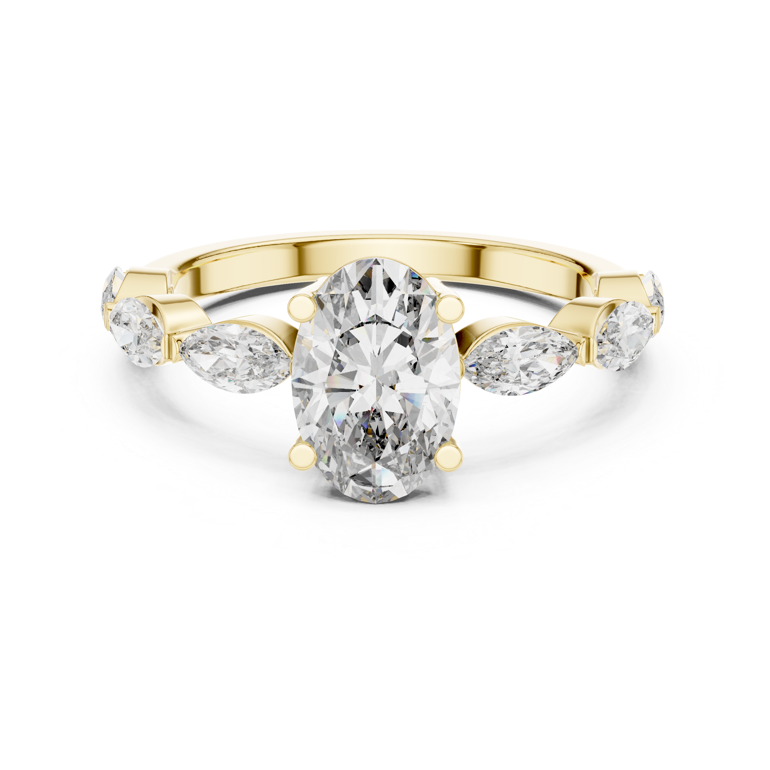 Mystic Knot Lab Grown Diamond Celtic Ring