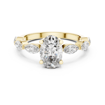Mystic Knot Lab Grown Diamond Celtic Ring