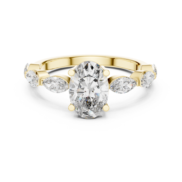 Mystic Knot Lab Grown Diamond Celtic Ring