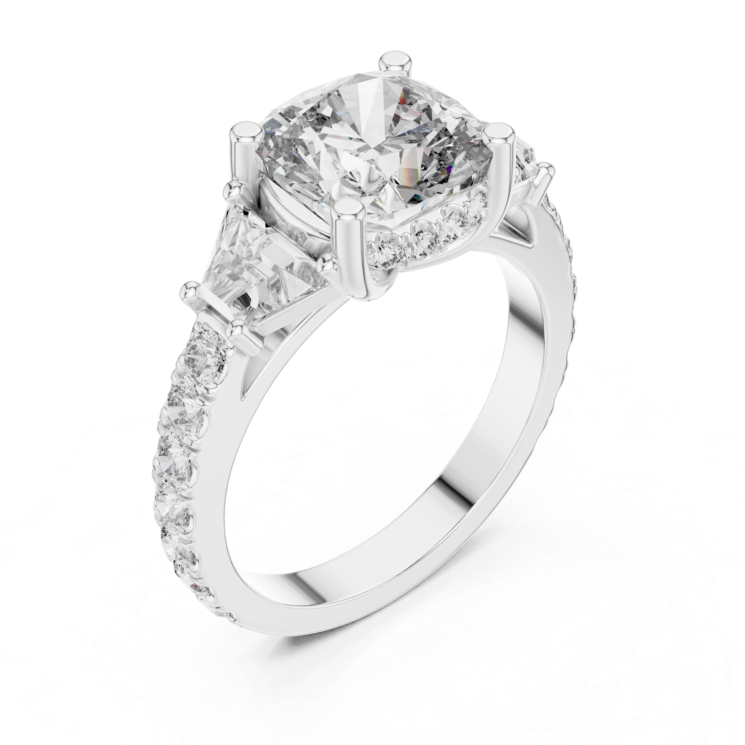 Midnight Dream Lab Grown Diamond Statement Ring