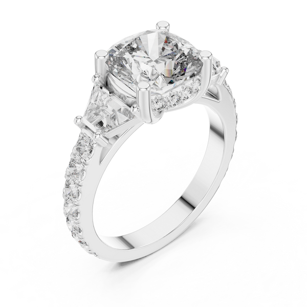Midnight Dream Lab Grown Diamond Statement Ring