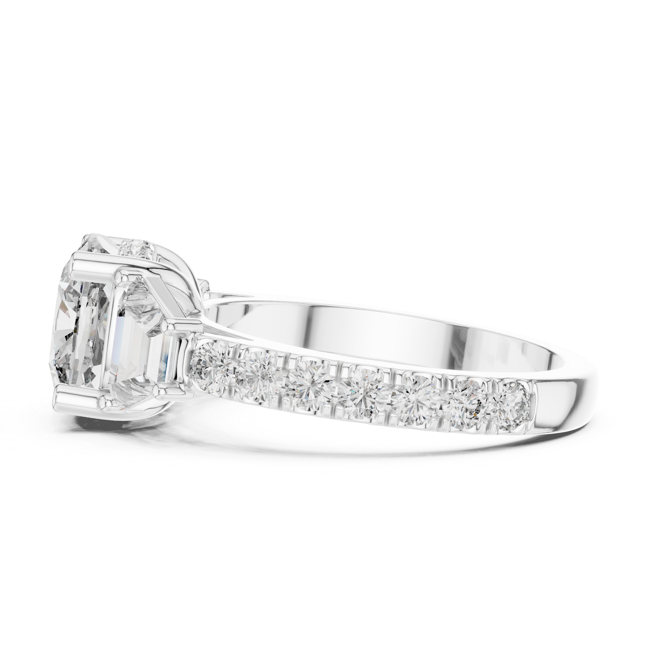 Midnight Dream Lab Grown Diamond Statement Ring