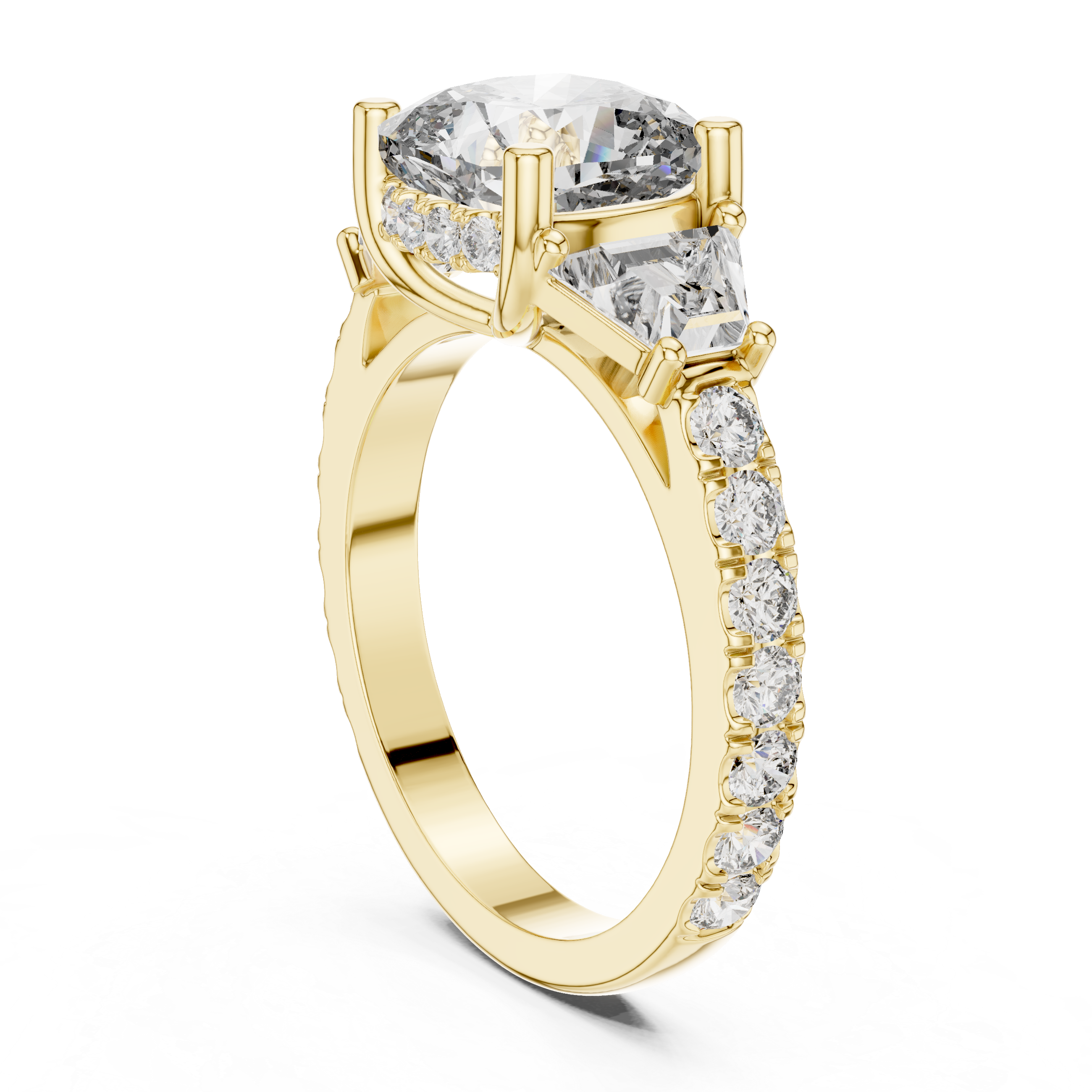 Midnight Dream Lab Grown Diamond Statement Ring