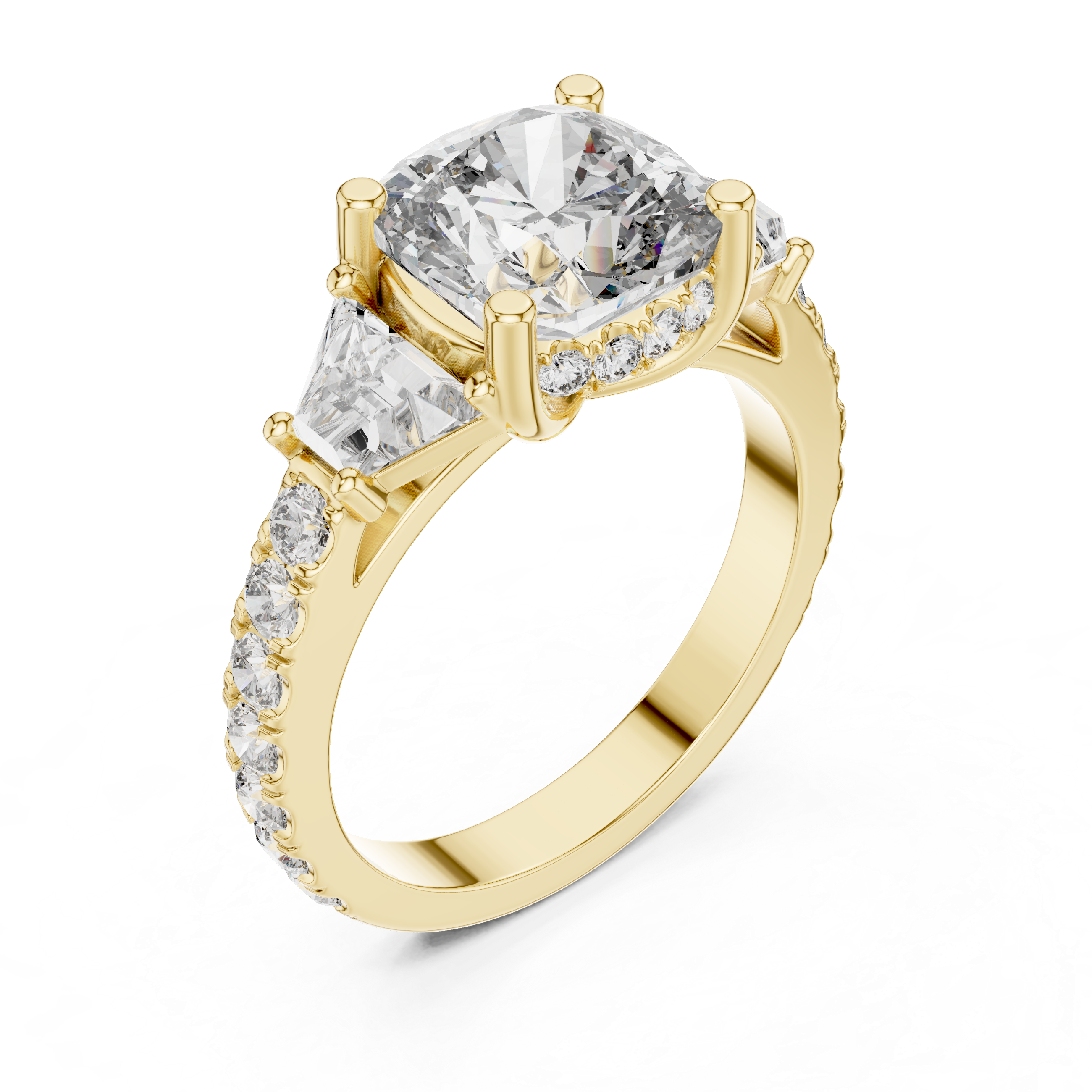 Midnight Dream Lab Grown Diamond Statement Ring
