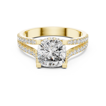 Dawn Mist Lab Grown Diamond Frosted Ring
