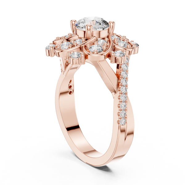 Royal Crest Lab Grown Diamond Princess Ring