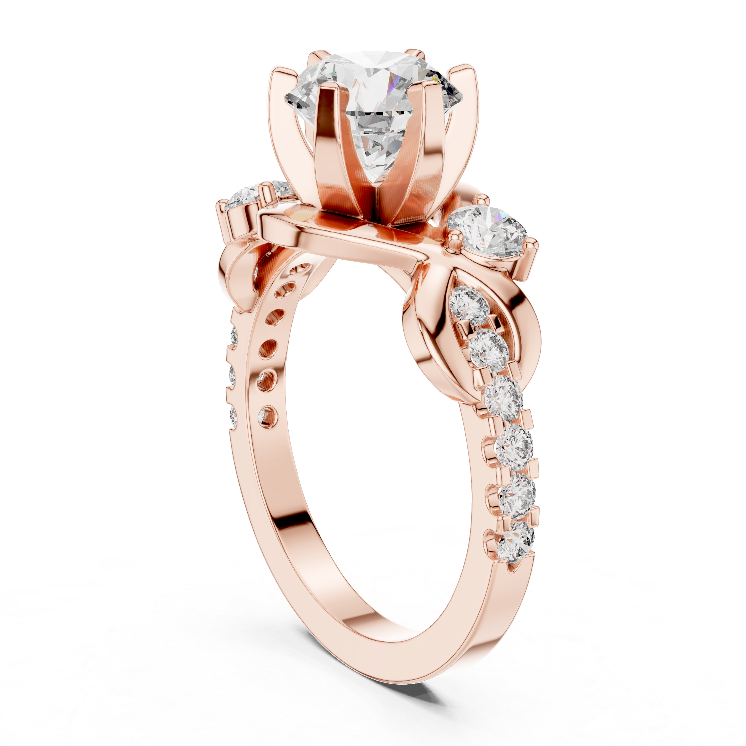 Starry Skies Lab Grown Diamond Scattered Ring