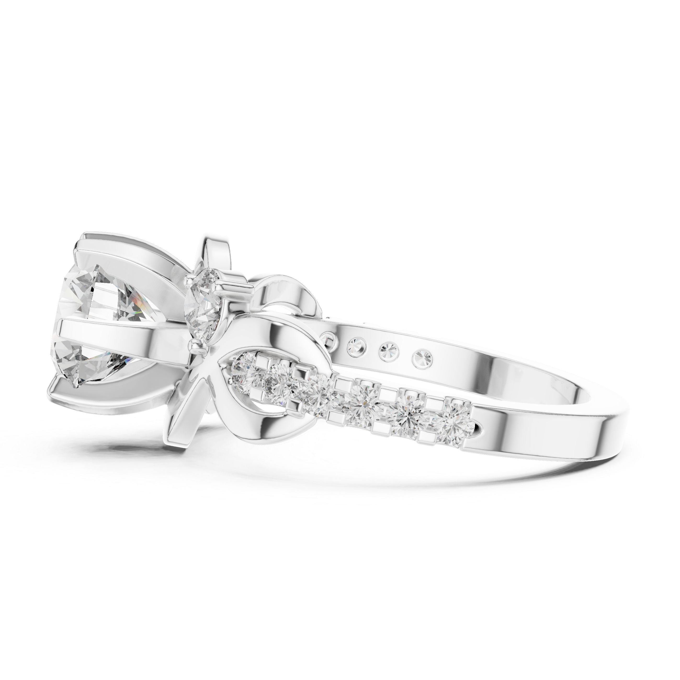 Starry Skies Lab Grown Diamond Scattered Ring