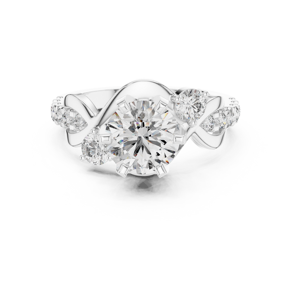 Starry Skies Lab Grown Diamond Scattered Ring